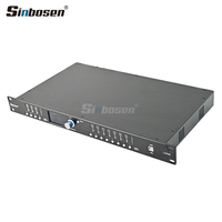 Procesador de Audio Digital LA548 DSP de 4 Entradas y 8 Salidas con AES/EQ Automático/FIR Automático