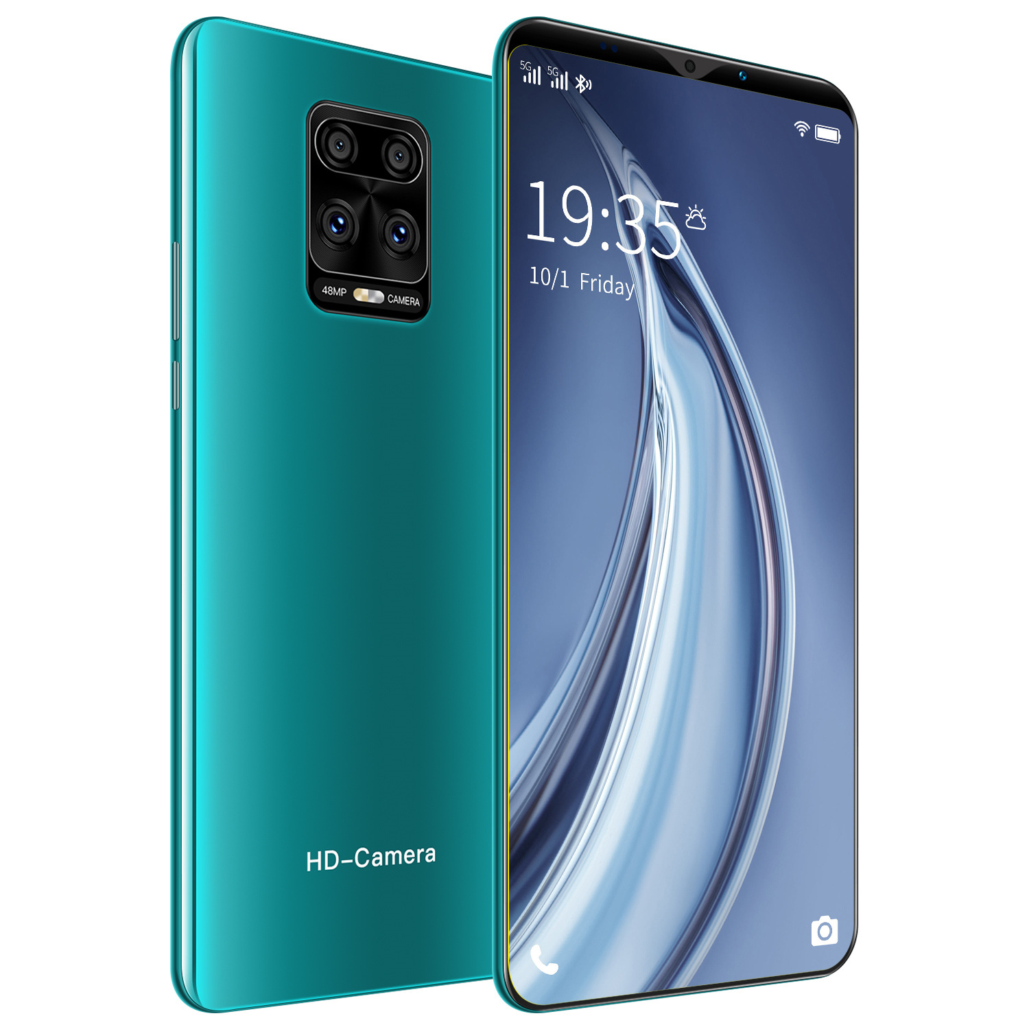 Смартфон Note 9 plus, 6 + 128 ГБ, 2 Sim-карты, 2 Мп + 2 Мп, GPS-навигация, сенсорный экран, 4G