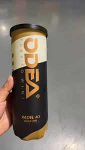 Pelotas <span class=keywords><strong>de</strong></span> Pádel ODEA, Venta al por Mayor <span class=keywords><strong>de</strong></span> Fábrica, Duraderas, Aprobadas por la IPF, 57% Lana, Parte Superior <span class=keywords><strong>de</strong></span> Caucho Natural, Modelo ACe, 3 Pelotas para Entretenimiento - Product Image 4