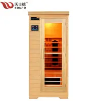 Novo estilo moderno madeira longe infravermelho sauna uso à venda