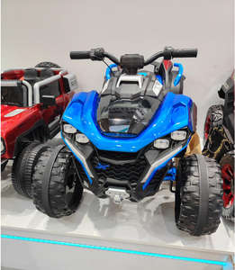 Voiture électrique pour enfants à un bouton de démarrage, nouvelle arrivée en usine, 12V, prix bas, 4 roues, voitures électriques pour enfants - Product Image 6