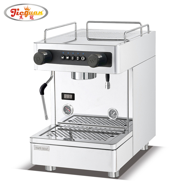 Commercial Coffee Machine for Espresso and Americano Imported with Rotary Pump and 304 Stainless Steel Boiler