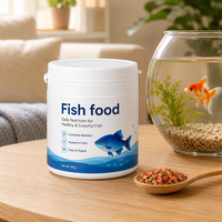 Pot en plastique rond de 500 ml en PEHD avec bouchon à vis à large ouverture, vide, personnalisable, pour aliments pour animaux de compagnie, emballage pour étagère