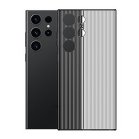 Nouvelle coque de téléphone transparente de luxe personnalisée pour Samsung S24 Ultra