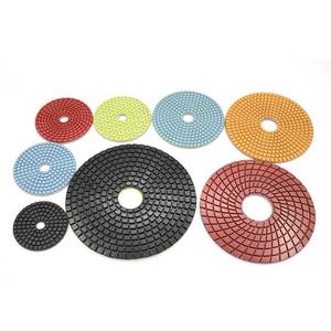 4 Zoll 5 Zoll 7 Zoll Schleifwerkzeuge nasses trockenes Diamant-Polierpads für Granit-Quarz-Beton-Marmor-Stein-Schreibtischpolierung - Product Image 5