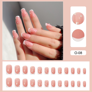 Neissry Pmma Binder Nude Summer Abs <span class=keywords><strong>Kiss</strong></span> <span class=keywords><strong>Uñas</strong></span> Acrílicas de Gel Hechas a Mano al por Mayor Personalizadas Tipo Pato para Presionar - Product Image 2