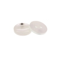 11.5mm Flatback rond 18L écologique en plastique résine perle strass bouton pour la couture