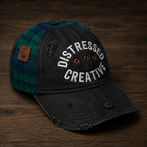 OEM ODM All Seasons Soft Retro 6 Panel Baseball Caps Streetwear Outdoor Breathable Duckbill Hat Unisex With Custom Logo - Product Image 1
