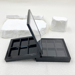 Tùy chỉnh mới 6-màu 6-lưới hình chữ nhật Eyeshadow Palette <span class=keywords><strong>container</strong></span> Blush bột nhỏ gọn trống cá nhân bao bì hộp - Product Image 5