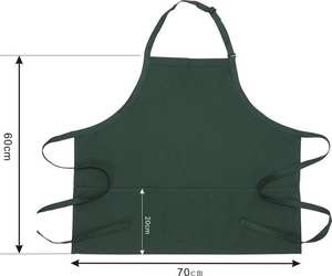 Custom High Quality Design Printed 100% Cotton Canvas <b>Black</b> Home Cooking Woman Kitchen <b>Apron</b> - Product Image 4