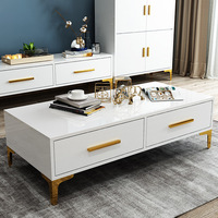 Table basse simple moderne combinaison meuble TV buffet salon ménage meuble TV meuble de rangement