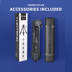 El <span class=keywords><strong>Mejor</strong></span> Soporte para Cámara de 148 cm, Trípode Vct 668, Soporte para Teléfono Móvil, Soporte para Transmisión en Vivo, Soporte para Cámara DV, Trípode para Cámara Yt668 para Fotografía - Product Image 6