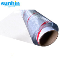 Rouleau de film PVC transparent flexible rouleaux de feuille de plastique transparent pur doux pour rideau de porte et tente