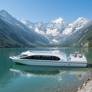 Nouveau bateau de passagers et de personnel en fibre de verre Diesel 38 places avec moteur Cummins, longueur 15,8 m, à vendre - Product Image 1