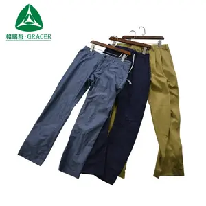 Корейские б/у штаны для мужчин, 80 хлопок, 20 полиэстер, б/у одежда, горячая Распродажа в Дубае
