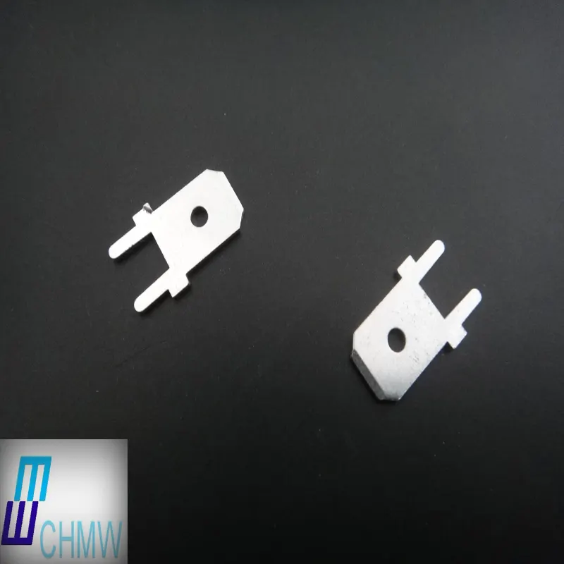 6.3mm PCB Spade Terminal Connectors 250 faston tab PCB terminal with tin plated 63839-1