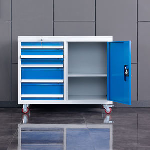 Armoire à outils en acier laminé à froid robuste et complète, capacité <span class=keywords><strong>de</strong></span> charge <span class=keywords><strong>de</strong></span> 150 kg, tiroirs verrouillables pour les mécaniciens <span class=keywords><strong>de</strong></span> garage - Product Image 4