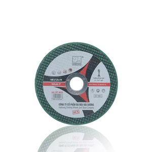 Disque de coupe en oxyde d'aluminium OEM du Vietnam, 100 mm, rond, hautement abrasif, pour meuleuse à métal et pierre, outils abrasifs - Product Image 1