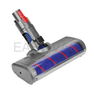 <span class=keywords><strong>Brosse</strong></span> électrique d'aspirateur de poussière de lumière LED de <span class=keywords><strong>laser</strong></span> de plancher de tapis pour Dy V7 V8 V10 V11 V15 pièces d'accessoire de tête d'outil - Product Image 1