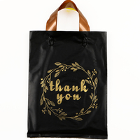 Usine de sacs en plastique Guangzhou Lefeng, sacs de magasinage en plastique personnalisés avec logo, sacs de magasinage en plastique HDPE pour vêtements