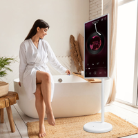 Écran portable LED interactif 21,5 23,8 27 32 pouces, téléviseur intelligent, écran Android 13 8+128 Go, écran tactile 4K 75 Hz