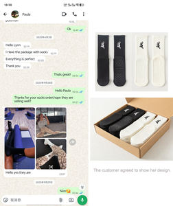 Chaussettes de Pilates antidérapantes de haute qualité <span class=keywords><strong>disponibles</strong></span> en gros pour les distributeurs - Product Image 2