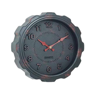 Reloj de pared de plástico para decoración de pared de cocina y dormitorio, reloj de pared de cuarzo silencioso, reloj Vintage Digital