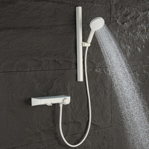 Jboyurn <b>Shower</b> System Cream Style Separated <b>Shower</b> Set Wall Mounted Bathroom Use - Product Image 3