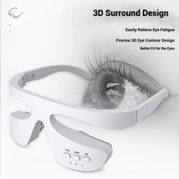 Masque de massage électrique intelligent pour les yeux, anti-cernes, avec vibration et chaleur, pour le soin et la beauté des yeux