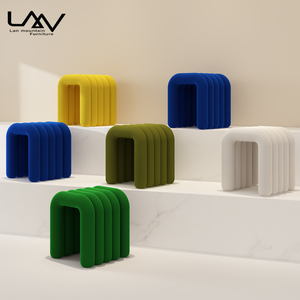 Ghế Dài Thiết Kế Sáng Tạo Hiện Đại Ghế Hình Khuỷu Tay Đặc Biệt Ghế Phòng Chờ Ghế Sofa Nội Thất Ghế Đẩu - Product Image 3