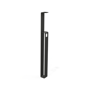 Soporte de bicicleta de metal exterior estante de estacionamiento de bicicleta vertical - Product Image 5