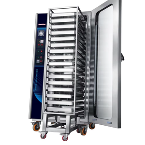 Horno Eléctrico <span class=keywords><strong>de</strong></span> Convección para Panadería, 12 o 16 Bandejas, <span class=keywords><strong>de</strong></span> Aire Caliente, para Galletas y <span class=keywords><strong>Repostería</strong></span>, Precio <span class=keywords><strong>de</strong></span> Horno Eléctrico Grande para Restaurantes - Product Image 1