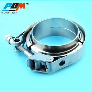 モーションレースワークス2.5インチVバンドアセンブリ用のクイックリリースVバンドクランプ (のみ) - Product Image 2