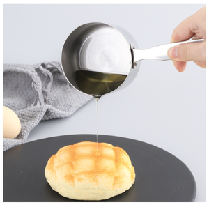 Modelo B, Olla Calentadora de Leche Multifunción de Acero Inoxidable SUS 304, 250ml, 350ml, 500ml, 700ml, Cuchara Medidora para Hornear - Product Image 5