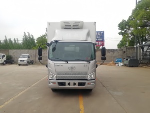 Nouveau camion <span class=keywords><strong>frigorifique</strong></span> FAW 150 chevaux, <span class=keywords><strong>véhicule</strong></span> de transport <span class=keywords><strong>frigorifique</strong></span> 5-20 tonnes, conduite à droite/à gauche, camions légers - Product Image 2