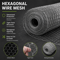 Grillage hexagonal en rouleaux pour cages à poulets et clôtures – Offre spéciale