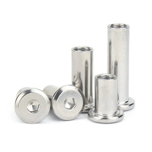 Tornillo de Cabeza Plana con Hexágono Interior de Acero Inoxidable 304 de Varios Tamaños Métricos M3-M10, Grado A2-70, de Fábrica NINDEJIN - Product Image 5