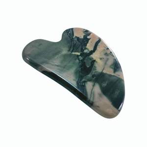 Outil de massage facial Gua Sha, traitement par acupuncture des points de déclenchement, planche à gratter, planche Guasha, outil de massage - Product Image 5