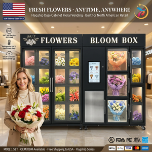 JFP OEM ODM Usine Directe Distributeur Automatique Intelligent de Fleurs pour Cadeaux <span class=keywords><strong>et</strong></span> Fleurs Fraîches pour Petites Entreprises - Product Image 1