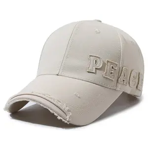 New Style Cotton Blank Baseball Cap Factory Price Golf Hats Embroidery Machine For Baseball Cap