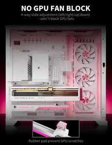 <span class=keywords><strong>Support</strong></span> anti-affaissement pour <span class=keywords><strong>carte</strong></span> <span class=keywords><strong>graphique</strong></span> GL7 GPU en alliage de zinc - Product Image 3