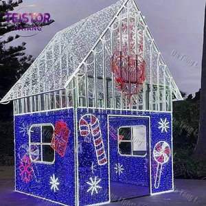 Arche lumineuse de Noël pour centre commercial, idéale pour les photos de vacances - Product Image 6
