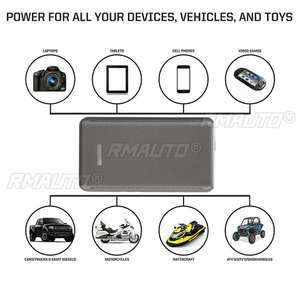 Démarreur de voiture portable 20000mAh 12V, booster de batterie d'urgence, chargeur de voiture avec lampe torche LED, dispositif de démarrage automatique - Product Image 3