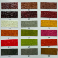Vente en gros Cuir artificiel en PVC à motifs crocodile gaufré Cuir synthétique imperméable pour sacs à main Chaussures Vêtements