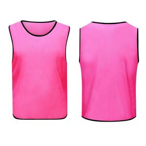 Adult Soccer Training Weste Tops Schnellt rocknende Polyester Lätzchen Atmungsaktive Team Training Lätzchen Benutzer definierte Sublimation Automat isiertes Schneiden - Product Image 5