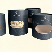 Tubes en papier imprimés personnalisés avec tamis Shaker épices sel en poudre 30g 60g 100ml écologique conception Kraft vente en gros conteneur pot