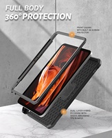Étui de protection pour tablette en tpu hybride résistant aux chocs pour iPad Air 4 5 avec porte-crayon