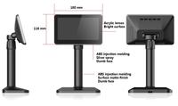 Pantalla POS para Clientes de Alta Visibilidad, TFT-LCD de 7 Pulgadas, 1024*600, con Interfaces USB/HDMI/VGA y Soporte Multi-OS