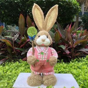 Décorations <span class=keywords><strong>de</strong></span> Pâques en paille <span class=keywords><strong>de</strong></span> <span class=keywords><strong>lapin</strong></span> <span class=keywords><strong>de</strong></span> 45 cm, scène <span class=keywords><strong>de</strong></span> présentation, boutique, décoration <span class=keywords><strong>de</strong></span> la maison <span class=keywords><strong>de</strong></span> Pâques, nouveauté 2026 - Product Image 5