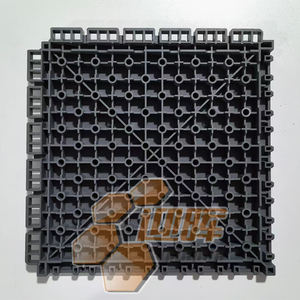 Baldosas de suelo deportivo entrelazadas Modular Ecológico Termoplástico FIBA Certificado para fútbol al aire libre Fútbol Baloncesto - Product Image 3